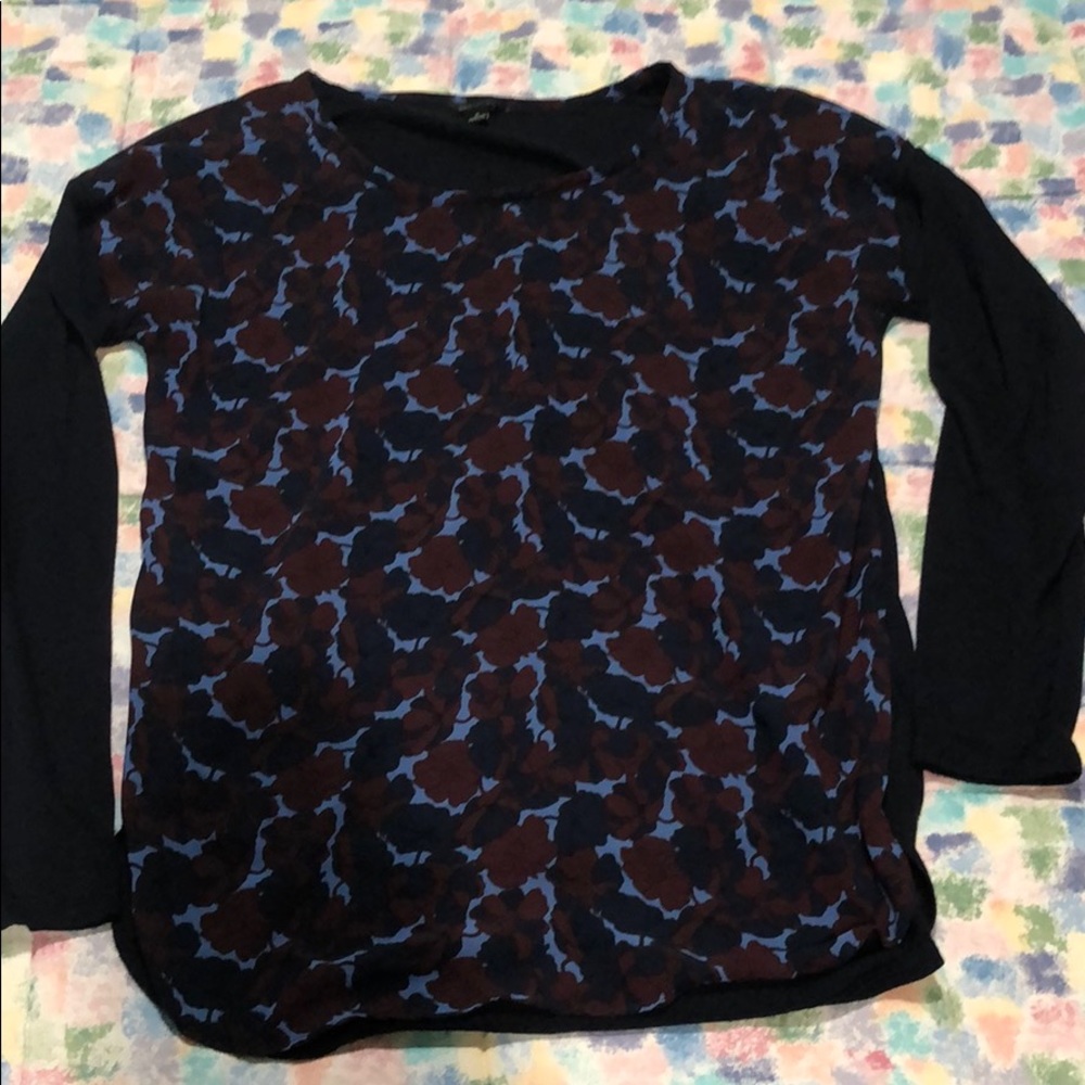 Floral sweater